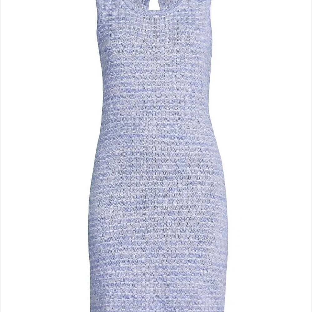 Lilly Pulitzer Carlow Sweater Dress in Lark Lilac Metallic Marl.  NEW size L.